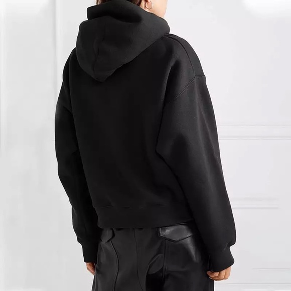 🌟LAST ONE 🌟BLACK Off the shoulder zipper sweater - Picture 3 of 3